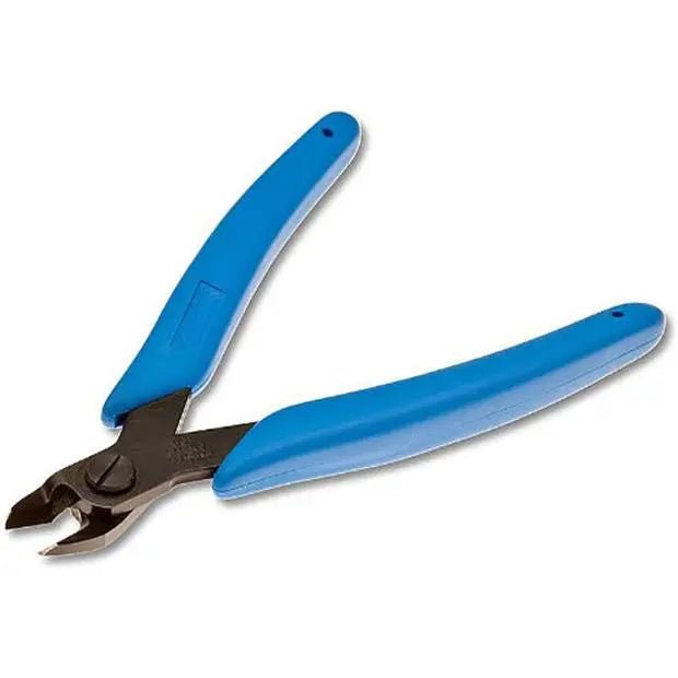 Xuron Oval Head Flush Cutter - Professional Precision Wire Cutters for Jewelry Making, Electronics, and DIY Projects | Ideal for Clean Cuts on Soft Wires, Beads, and Small Components