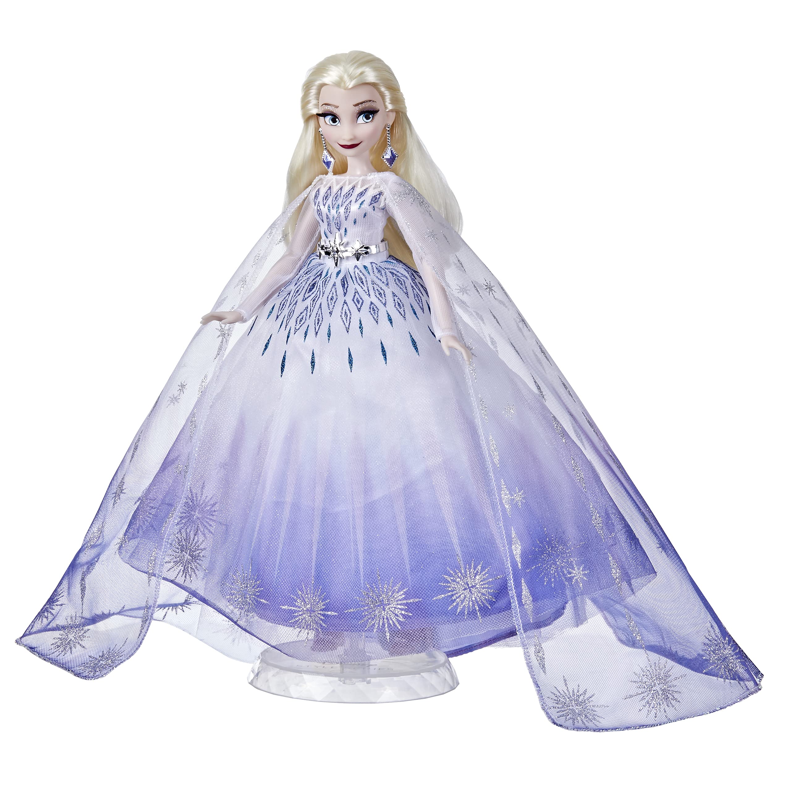 Disney Frozen Elsa Princess Doll - Holiday Edition with Fashion Accessories, Collector Toy Gift for Girls & Kids Age 6+ | Birthday, Christmas, Playtime & Display Decor