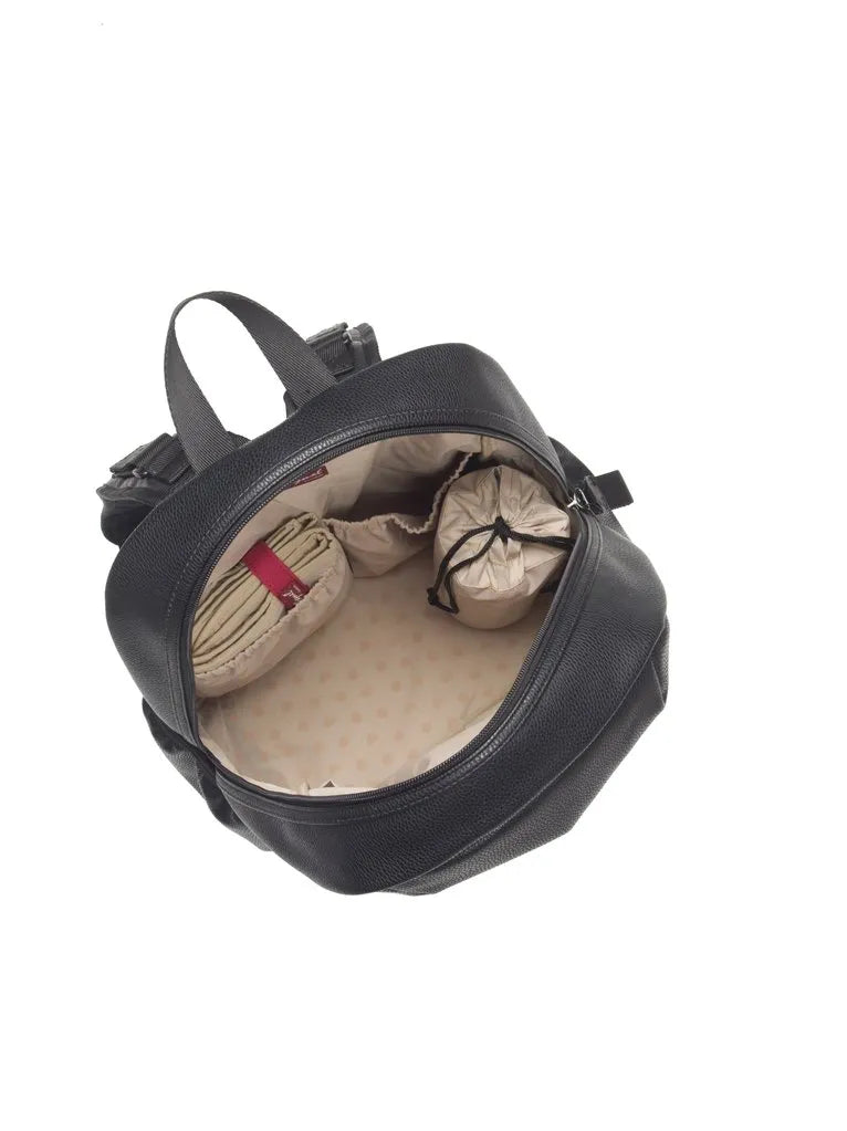 Premium Luna Faux Leather Handbag - Stylish Black Vegan Leather Purse for Women | Perfect for Work, Travel & Evening Events