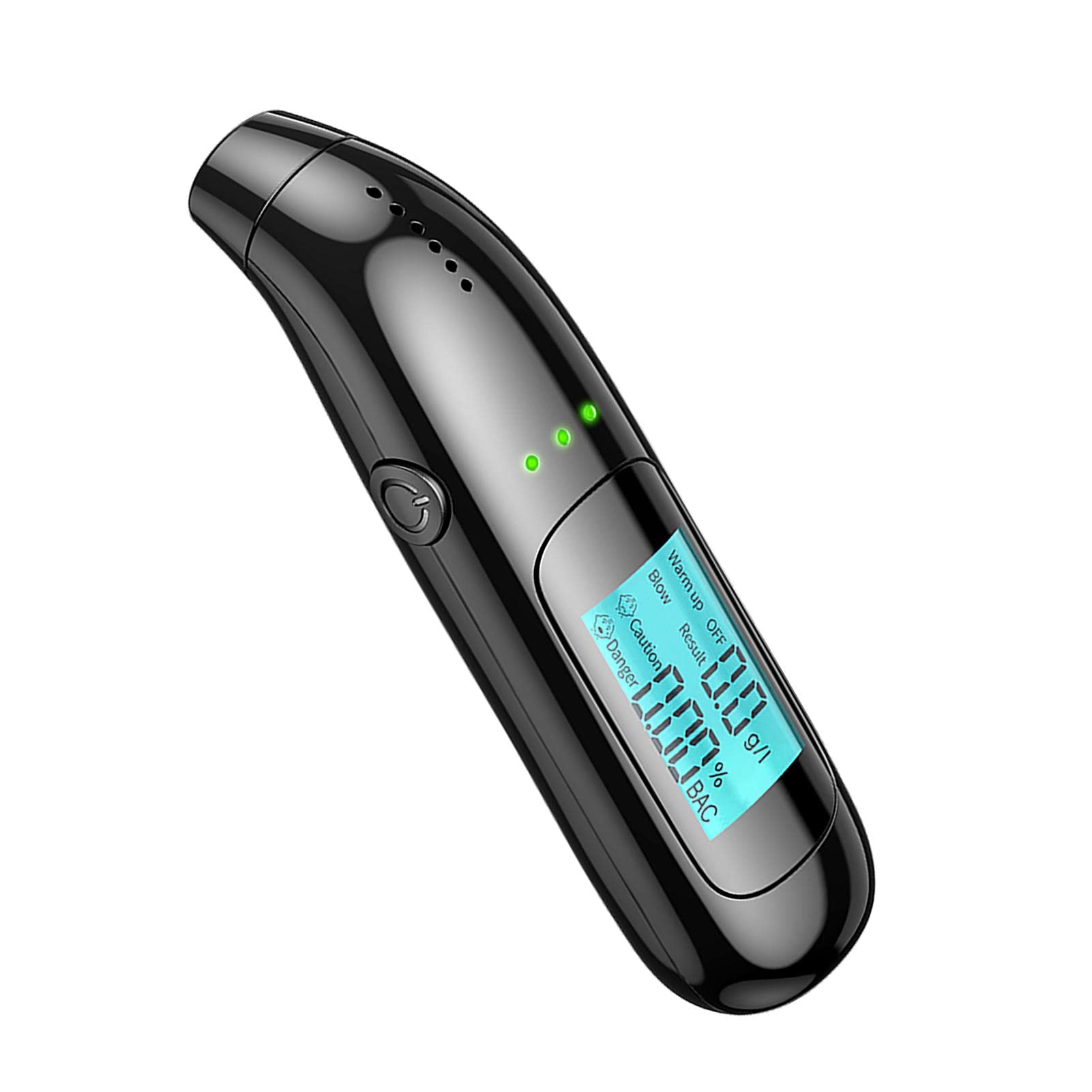 High-Precision Digital Breathalyzer - Portable Alcohol Tester for Personal & Professional Use | Non-Contact Breath Analysis | Ideal for Home Safety, Workplace Testing & Law Enforcement Applications