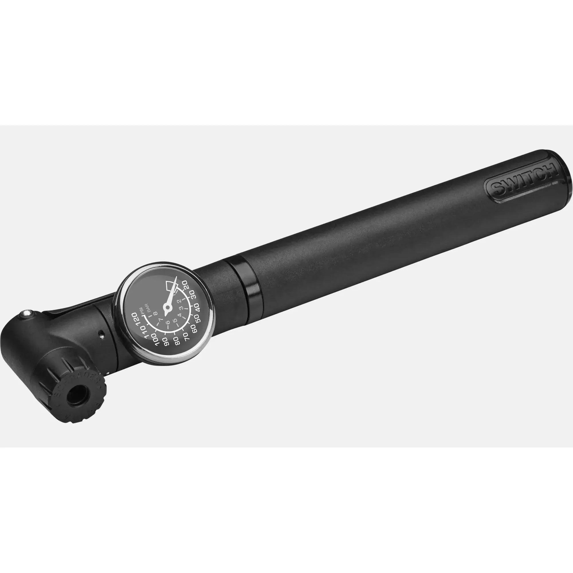 Specialized Air Tool Switch Comp Hand Pump for Road, MTB, Gravel Bikes - Portable Bike Tire Inflator for On-the-Go Cycling Repairs