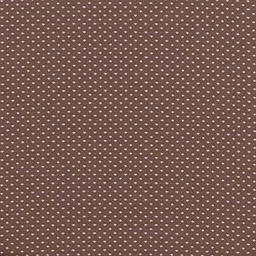 Brown Dot Fabric/Gold Vein Frame