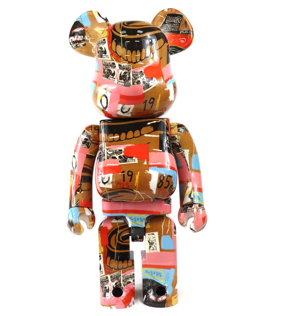 1000% Bearbrick Warhol X Basquiat 2 - Limited Edition Designer Art Toy for Collectors | Perfect for Home Display & Pop Culture Enthusiasts