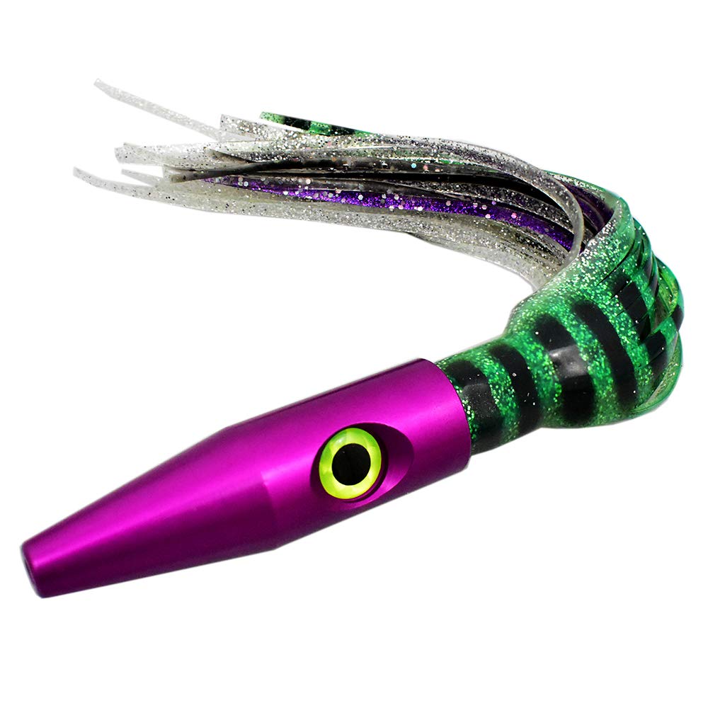 Premium Anodized Plomerito Wahoo Fishing Lures - Saltwater Trolling Lures for Tuna, Mahi & Wahoo - Perfect for Deep Sea Fishing & Offshore Angling