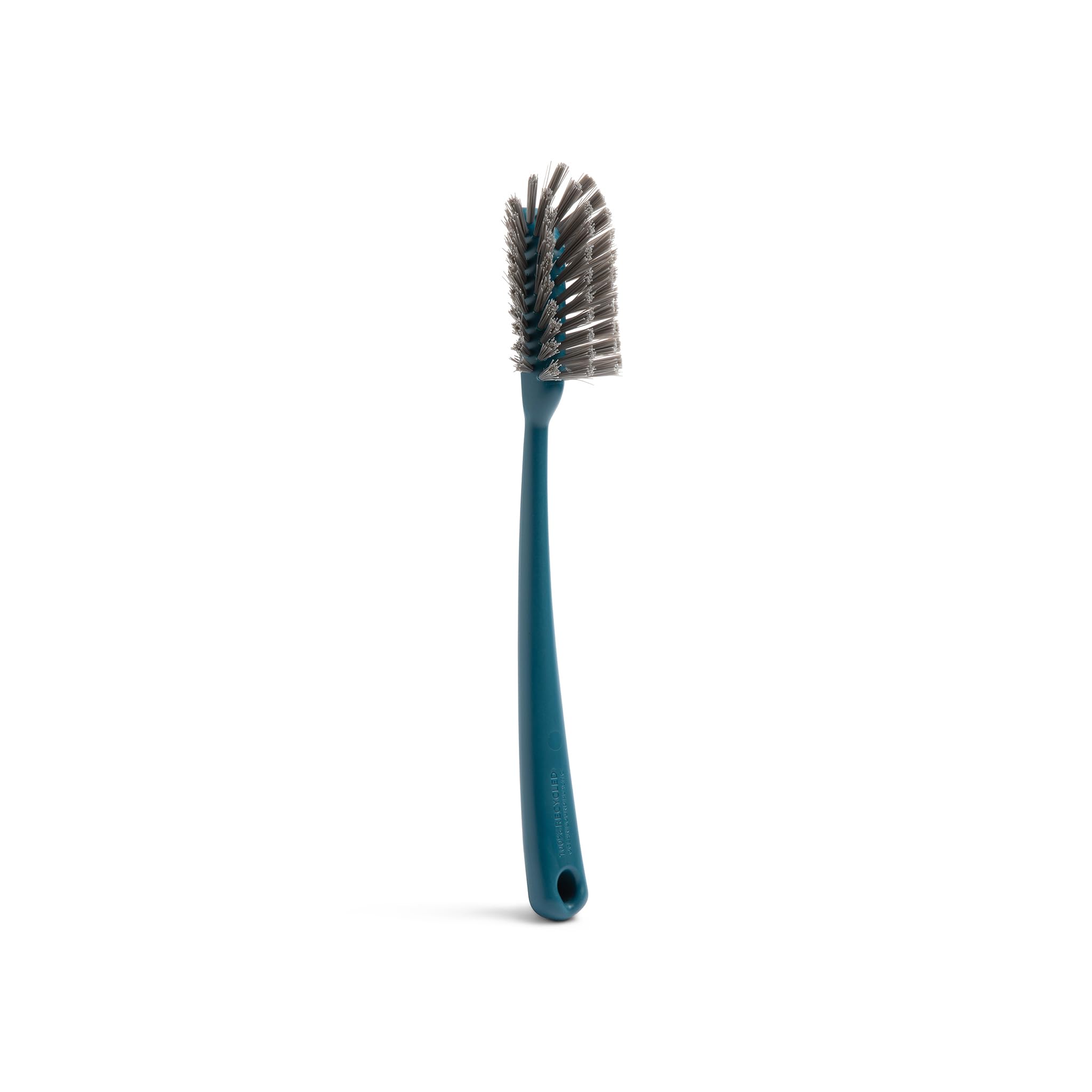 Eco-Friendly Long Handle Bottle Brush - Made from 100% Recycled Fishing Nets | Deep Cleans Water Bottles, Baby Bottles, Flasks, Tumblers & Vases | Dishwasher Safe | Perfect for Kitchen, Nursery & Outdoor Use