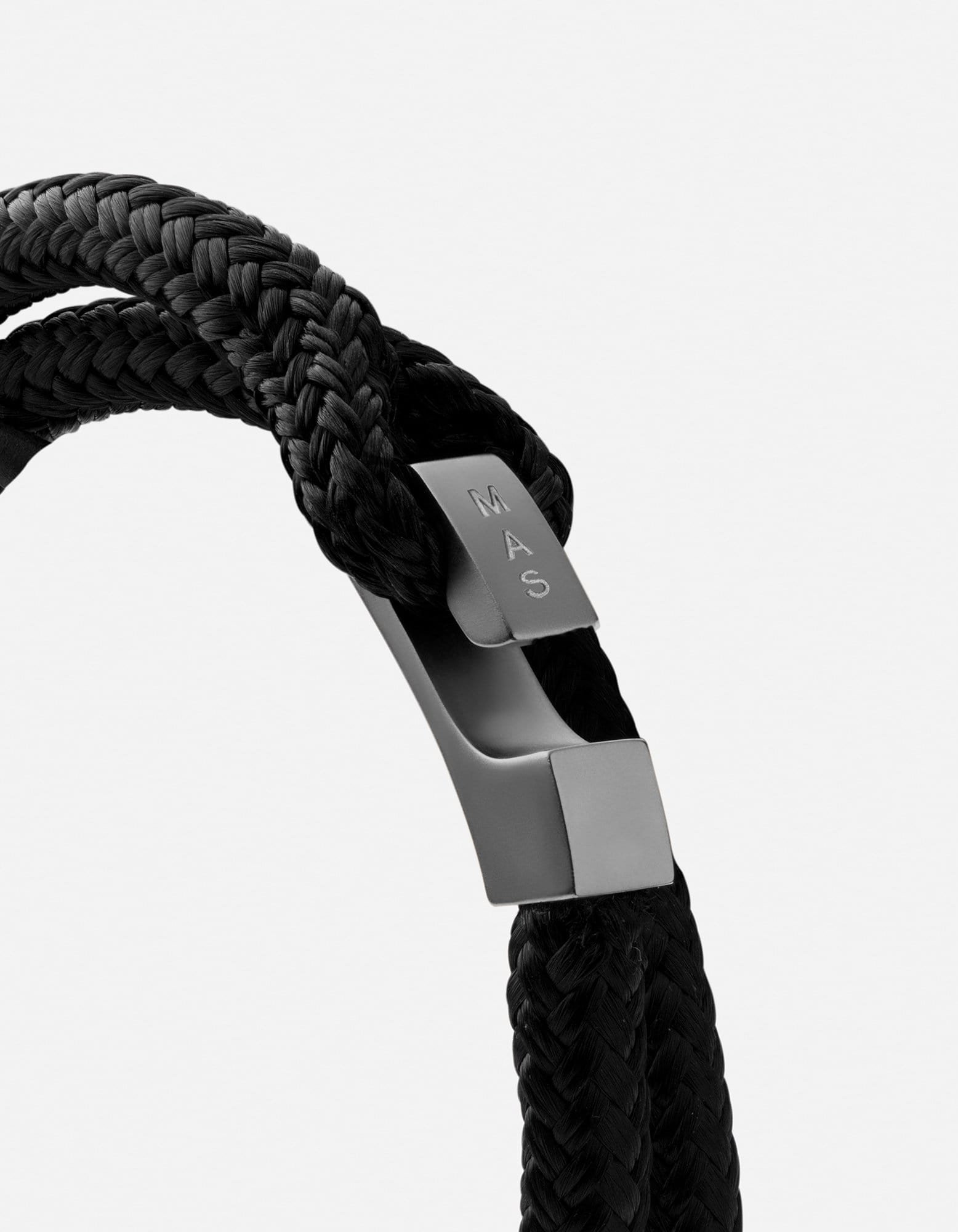 Premium Matte Black Rhodium Ipsum Rope - Durable & Stylish Jewelry for Necklaces, Bracelets & DIY Crafts