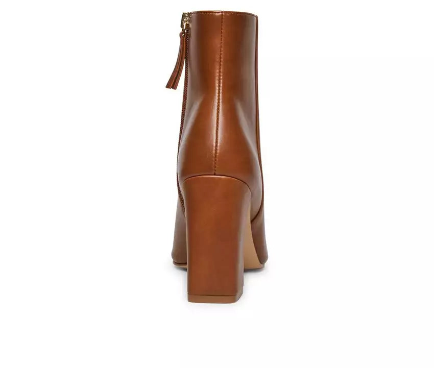 Flexx Boots Women's Tan Paris Ankle Boots - Stylish & Comfortable for Fall, Winter & Everyday Wear