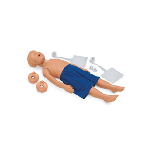 Jaw Thrust Kyle Pediatric CPR Manikin for 3 Year Old - Realistic Child CPR Training Aid for First Responders & Healthcare Professionals
