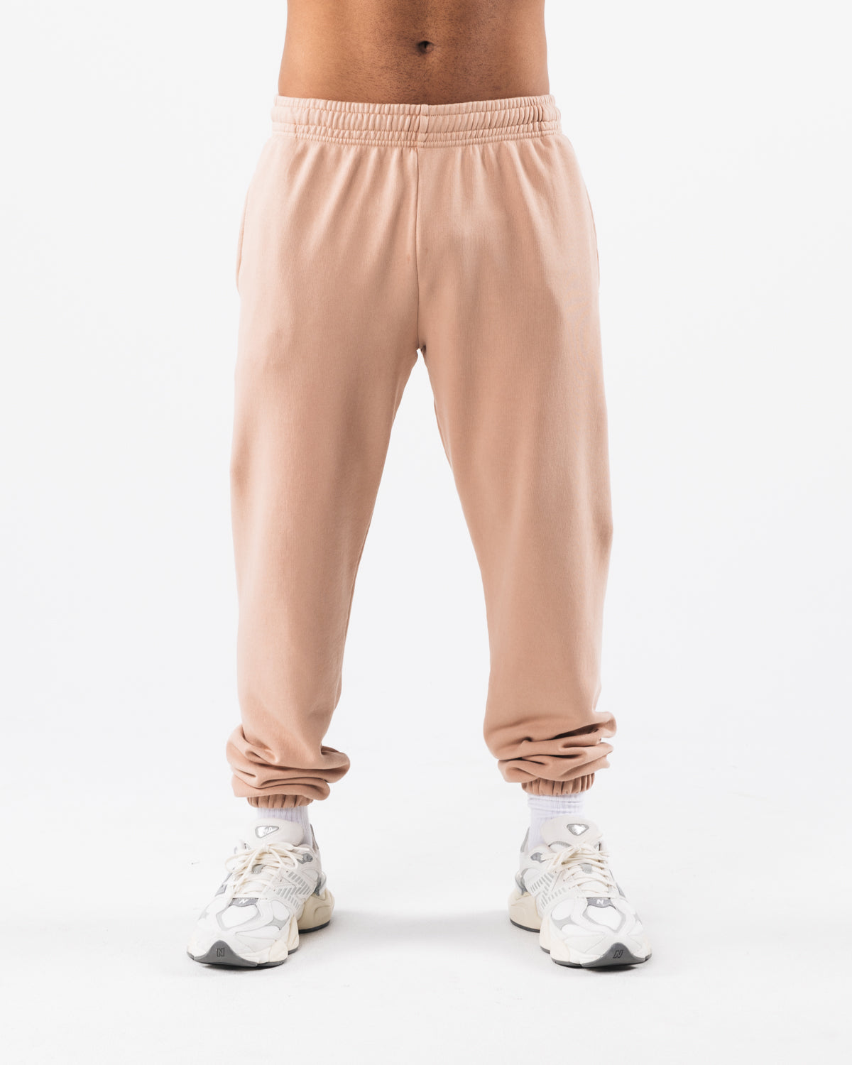 Earth Dye Natural Jogger Pants - Eco-Friendly Ochre Color for Yoga, Running & Casual Wear | Sustainable Fashion for Men & Women