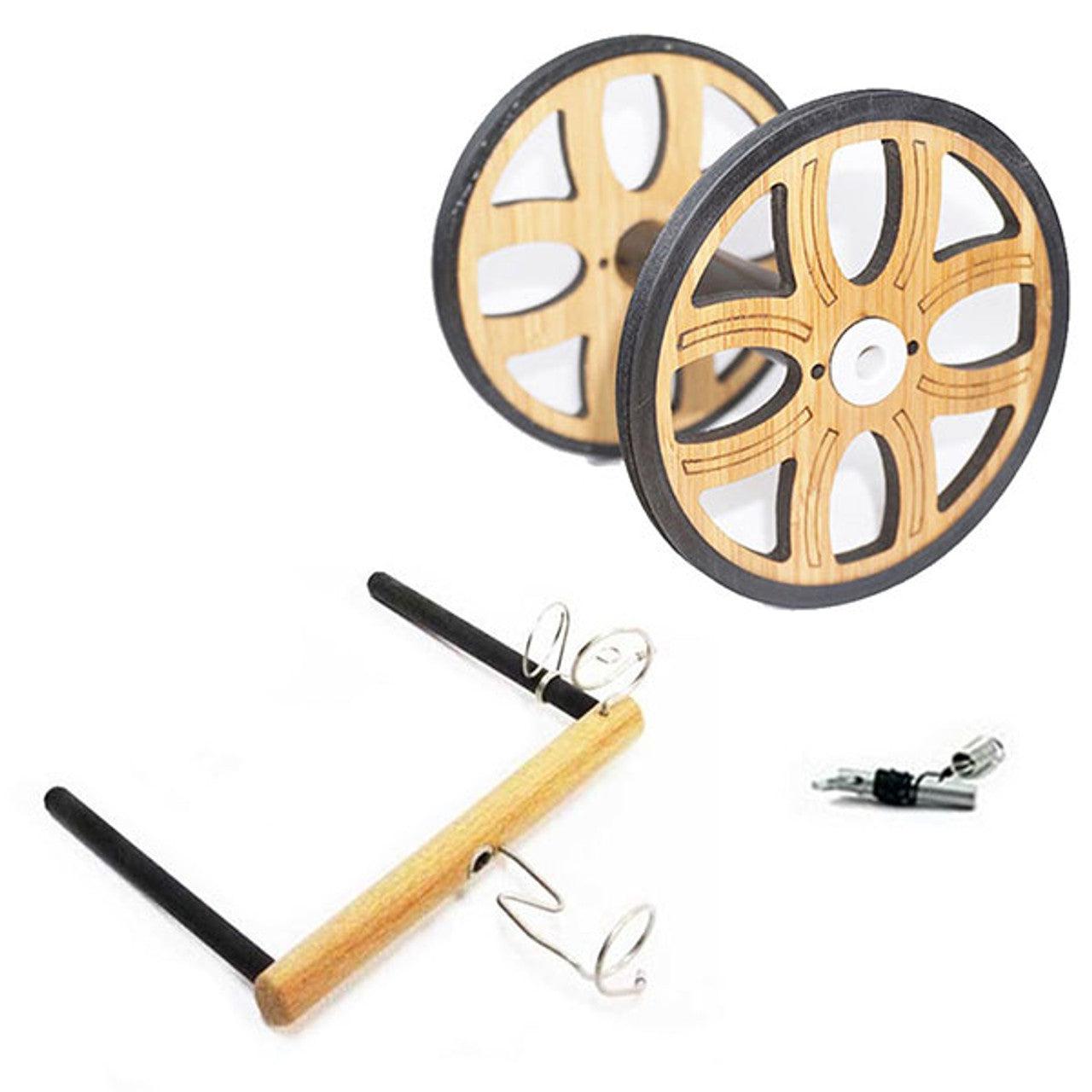 Majacraft Aura Hybrid Flyer Kit - Premium Spinning Wheel for Yarn Crafting | Perfect for Knitting, Crocheting & Fiber Art Projects at Home or Studio