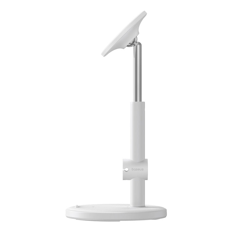 Baseus MagPro Magnetic Phone Stand for Desk - White | Perfect for Home, Office & Car Use