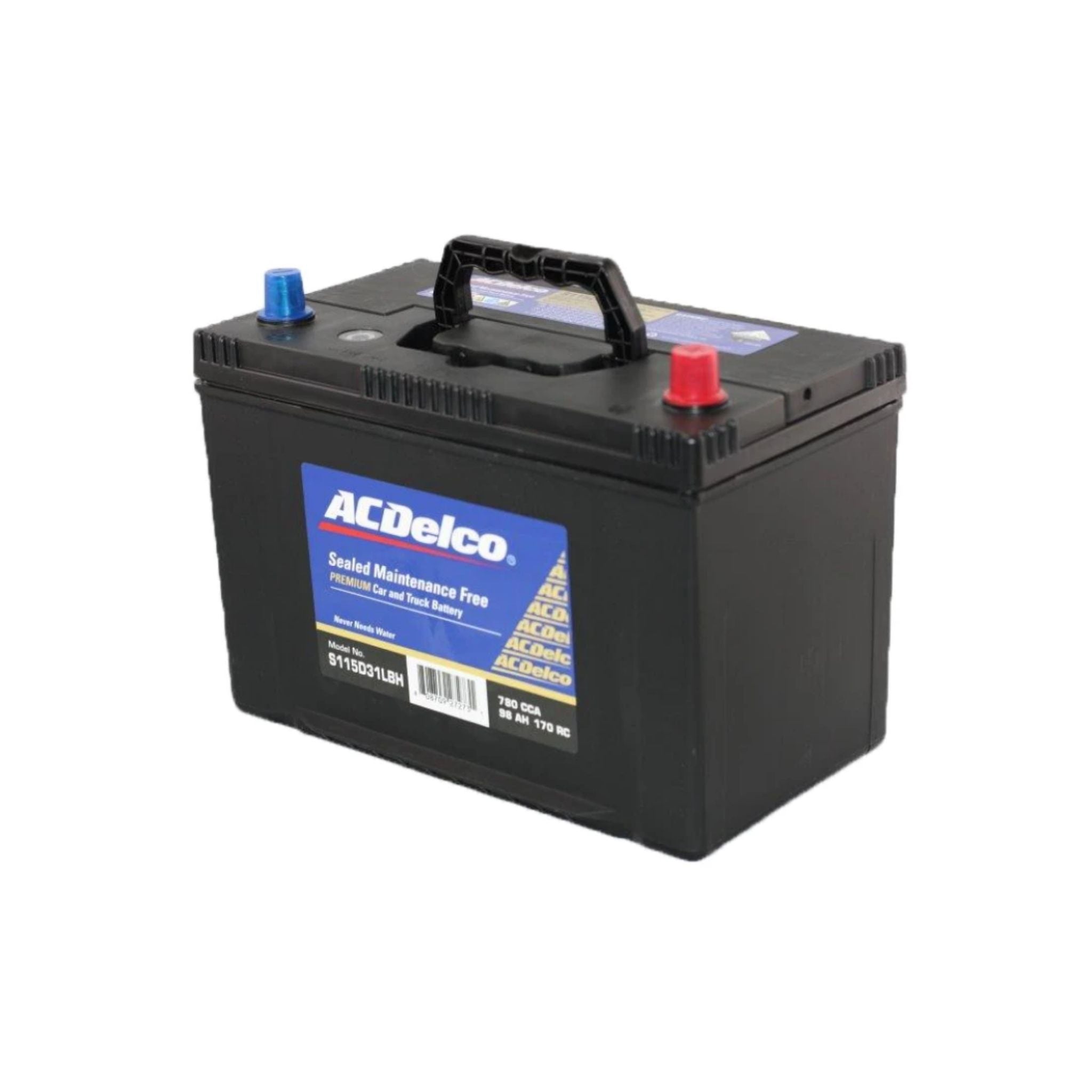 ACDelco SMF Battery N70 / 3SM S115D31LBH - Premium Automotive Battery for Trucks & SUVs | Reliable Cold Cranking Power | Ideal for Off-Roading & Heavy-Duty Vehicles
