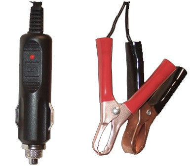 12V DC Alligator Clips with Insulated Handles - Heavy Duty Battery Clamp Jumper Cables for Car, Motorcycle, Boat & Solar Panel Connections - Perfect for Automotive Repairs, DIY Projects & Emergency Jump Starts