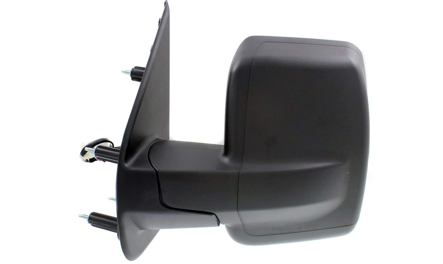 Garage-Pro Power Non-Heated Mirrors for Nissan NV2500 NV3500 NV1500 (2012-2021) - Driver & Passenger Side Manual Fold with Spotter Glass, Textured Finish - Perfect for Commercial Vans & Fleet Vehicles