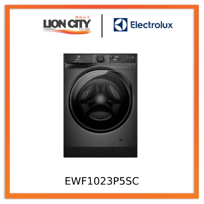 Electrolux EWF1023P5SC 10kg/22lb UltimateCare 500 Front Load Washer - Energy Efficient, Quiet Operation for Apartments & Laundry Rooms