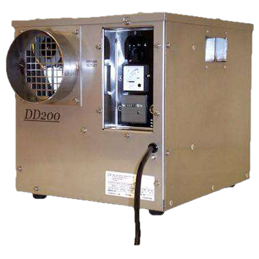 Ebac DD200 Desiccant & Low Temperature Dehumidifier - Powerful Moisture Removal for Basements, RVs, Boats & Cold Storage Areas