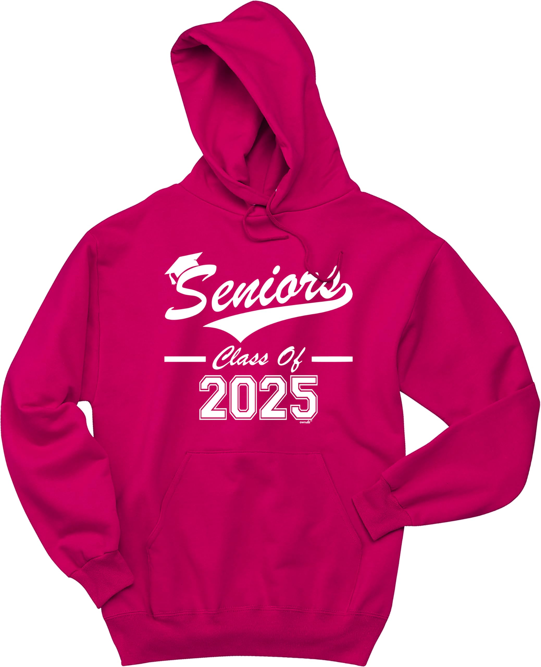 Class of 2025 Graduation Hoodie - Personalized Senior Year Gifts for Men & Women - Perfect for High School & College Graduation Parties, Senior Week & Alumni Events