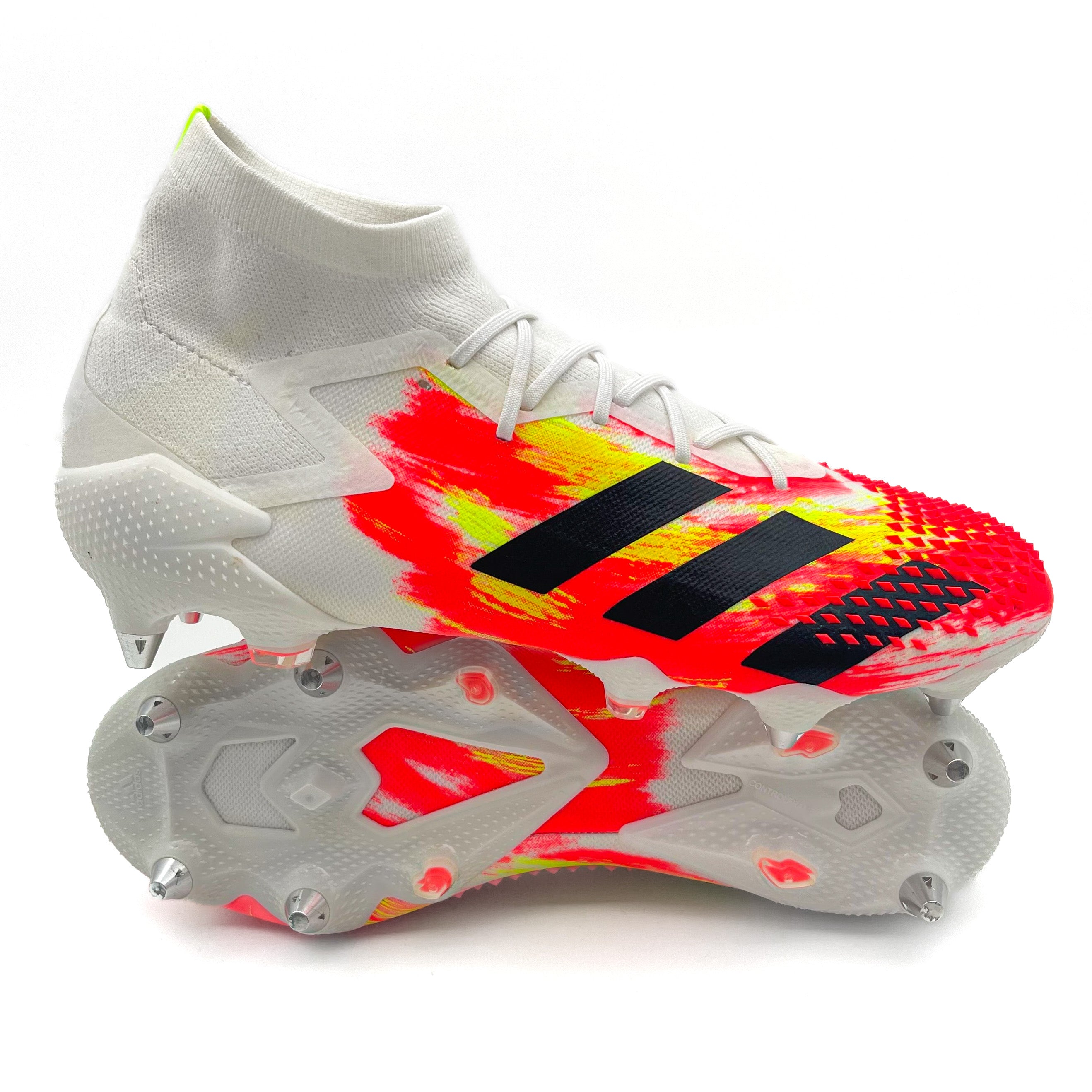 Adidas Predator 20.1 SG 'Pop Black' Soccer Cleats - Firm Ground Football Boots for Men - Lightweight & Durable for Professional Matches & Training Sessions