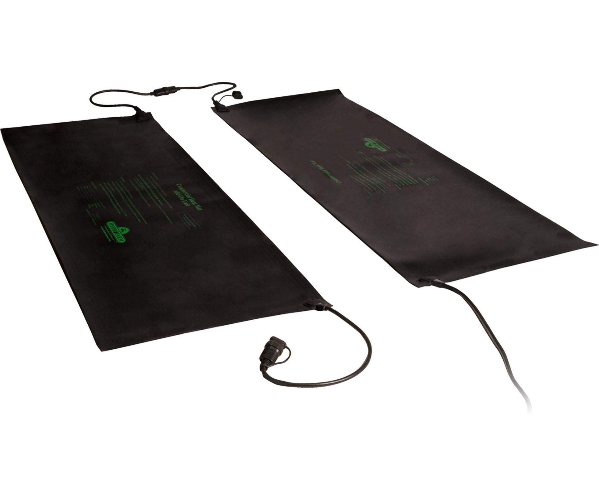 Hydrofarm MTMDU 60x21 Inch Waterproof Seedling Heat Mat for Indoor Plants - Black Hydroponic Heating Pad for Germination, Seed Starting & Plant Propagation - Ideal for Greenhouses, Grow Tents & Indoor Gardening
