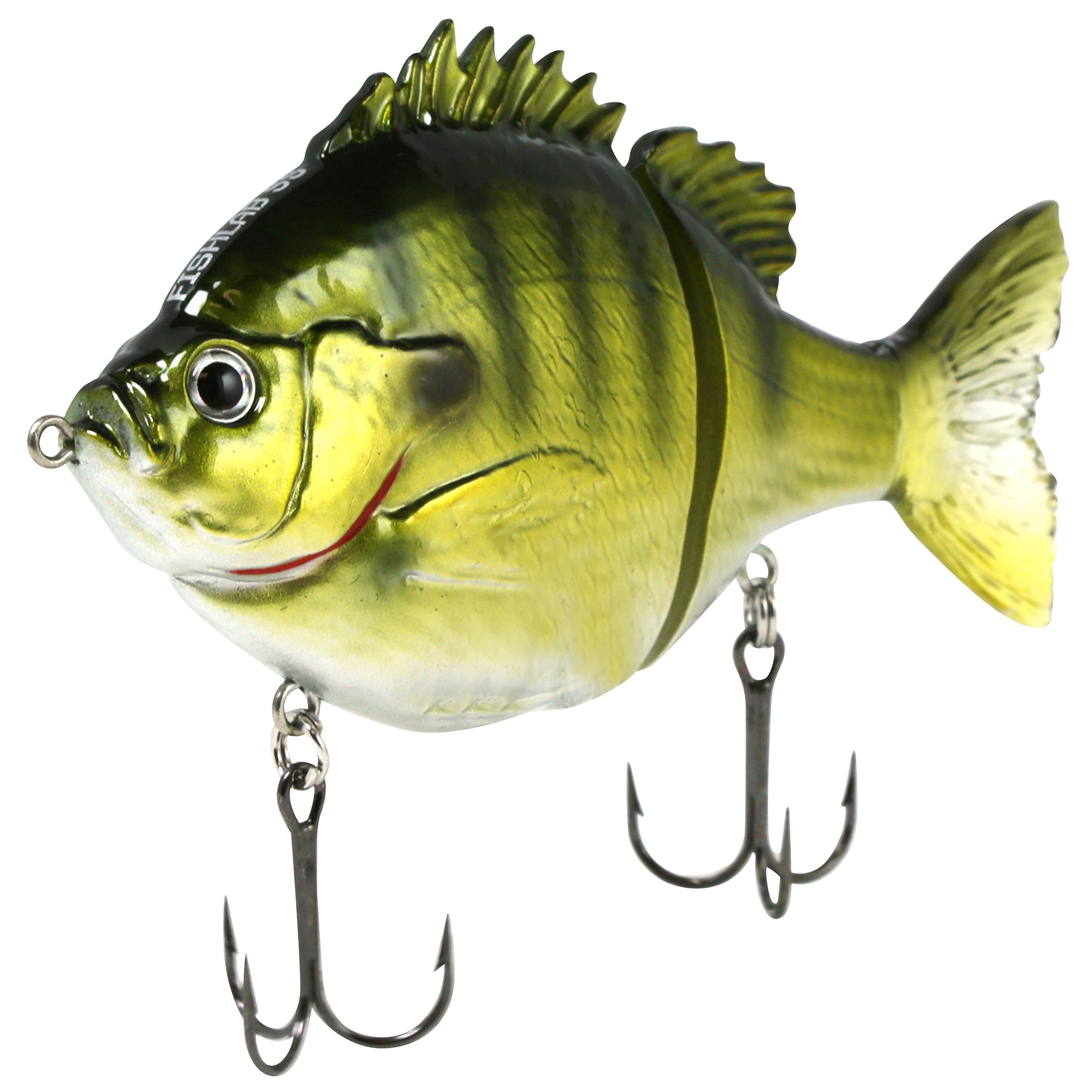 FishLab Bio Gill Glide Bait Slow Sink Fishing Lure - Realistic Swimbait for Bass, Walleye & Pike - Perfect for Freshwater & Saltwater Fishing