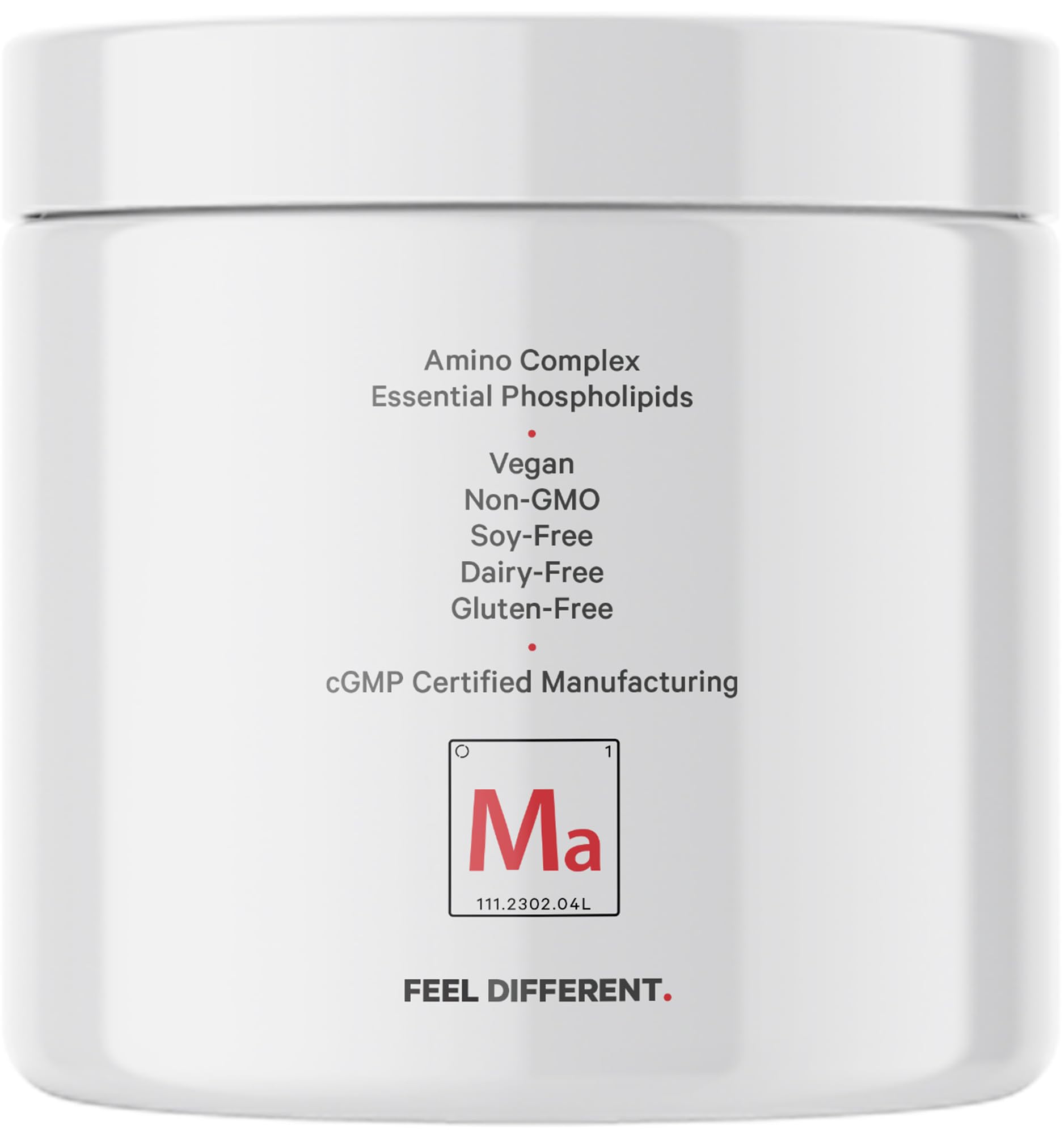 Codeage Liposomal Multi Amino Powder Supplement - BCAA & EAA with All 9 Essential Amino Acids | Branched-Chain Amino Acid Support | Pre & Post Workout Recovery | Unflavored Non-GMO Formula | Liposomal Delivery for Better Absorption | 6.15 oz Powder | Ideal for Athletes, Fitness Enthusiasts & Muscle Recovery