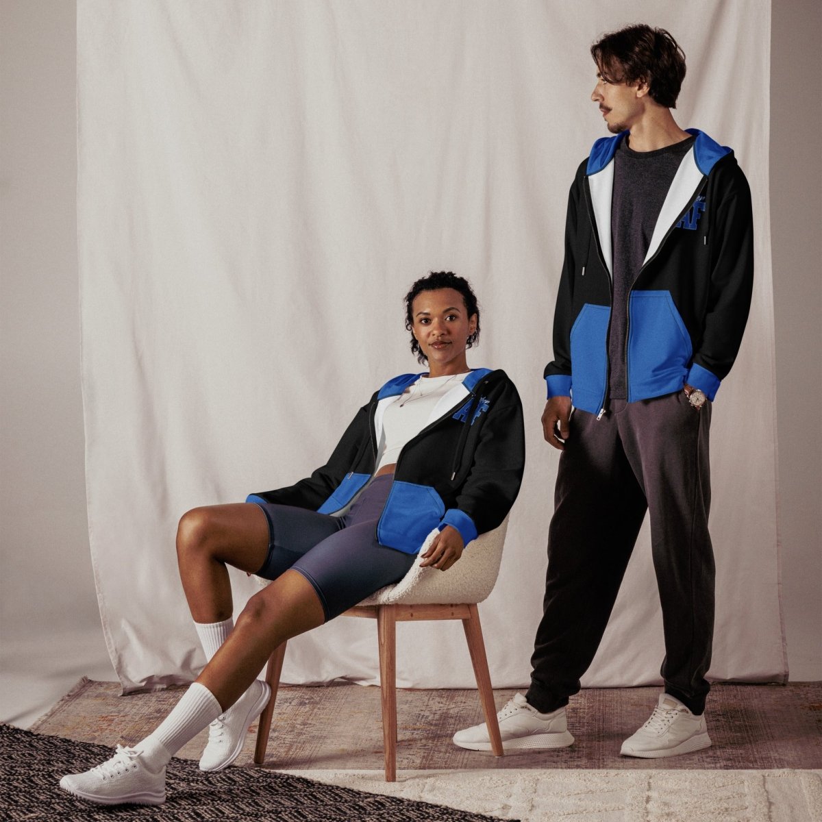 Sober AF Unisex Zip Hoodie - Stylish & Comfortable Pullover for Men & Women - Perfect for Casual Wear, Gym, and Outdoor Activities