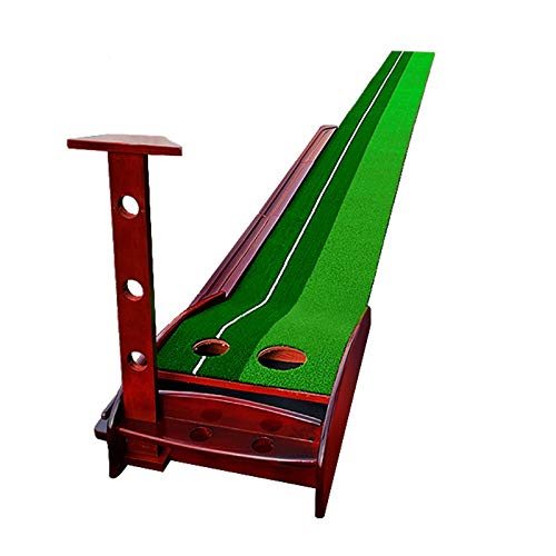 Premium Golf Putting Green Mat - Professional Training Aid for Indoor & Outdoor Practice - Perfect for Home, Office, Backyard & Game Room Use