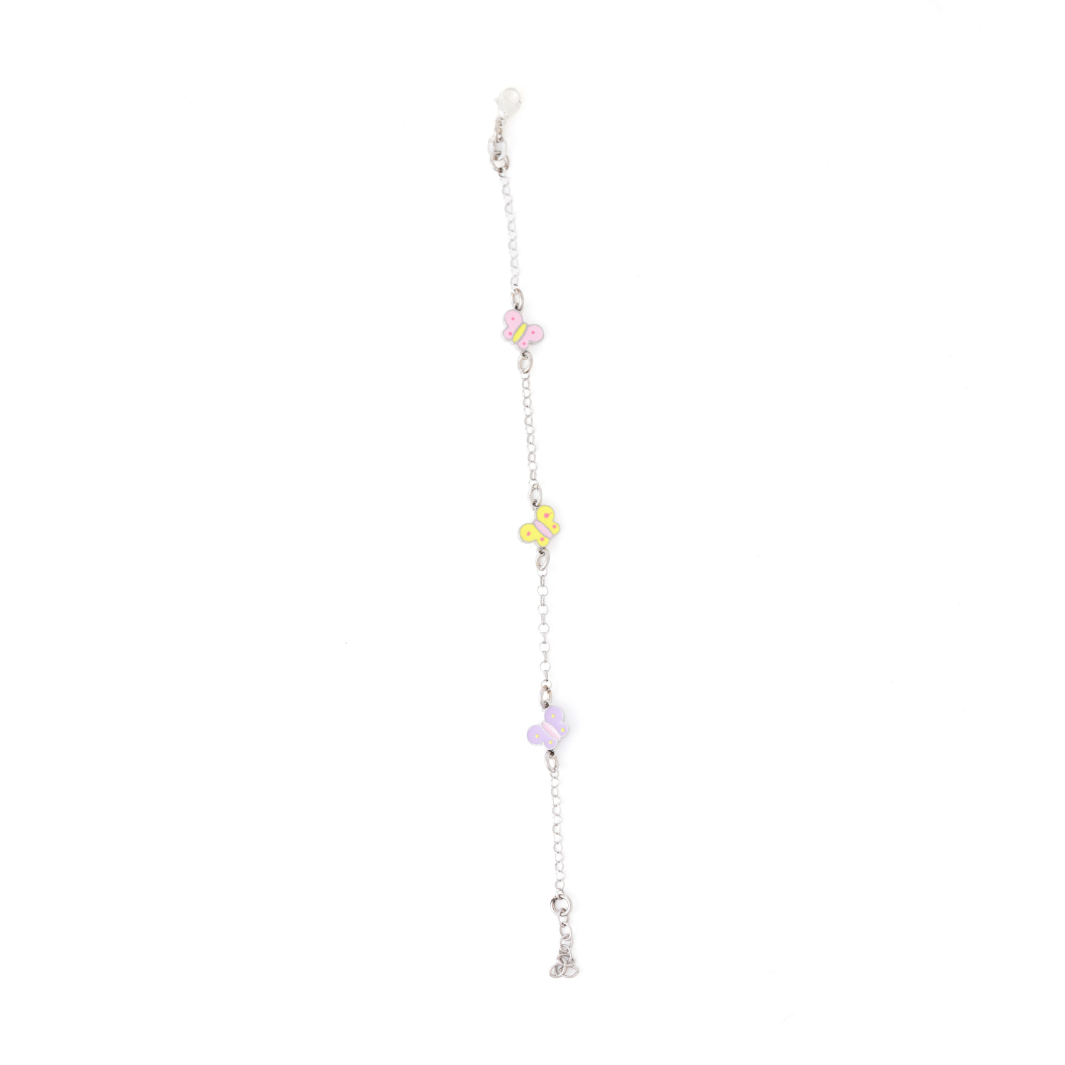 Sterling Silver Charm Bracelets for Kids - Adjustable, Hypoallergenic, Durable & Stylish - Perfect for Birthdays, Gifts & Everyday Wear