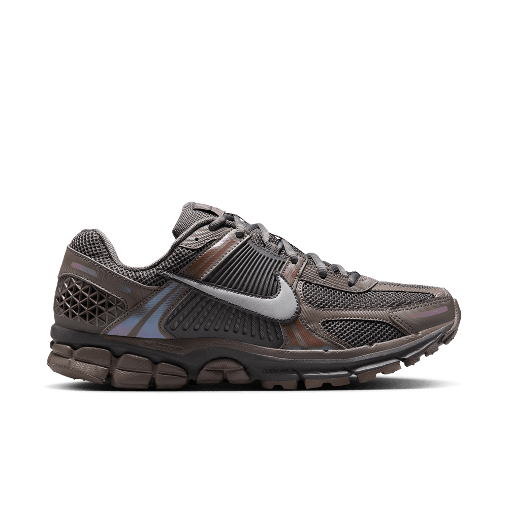 Men's Nike Zoom Vomero 5 Running Shoes - Cave Stone/Multi-Color/Medium Ash/Metallic Silver - Lightweight Cushioned Sneakers for Jogging, Gym Workouts & Everyday Wear
