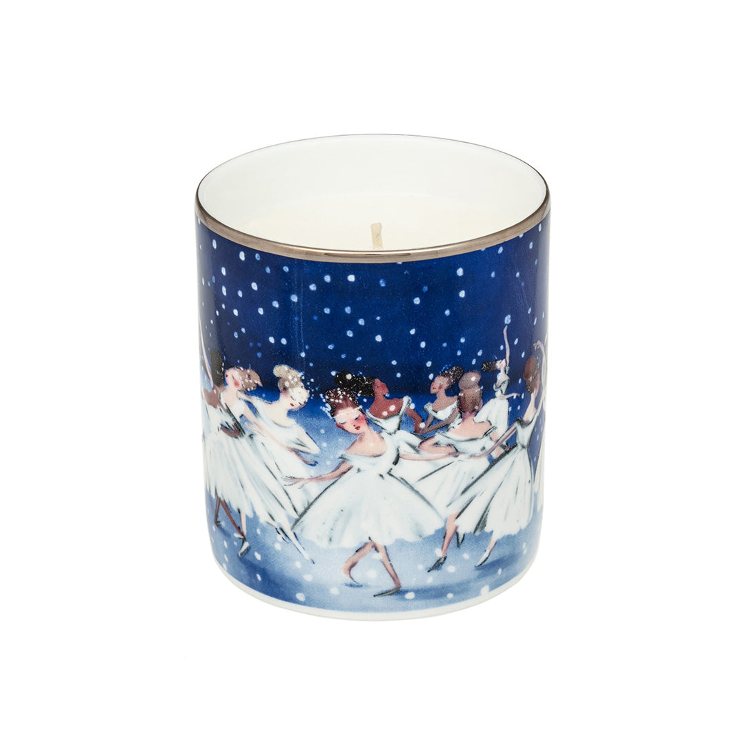 Waltz of the Snowflakes Scented Candle - Winter Holiday Aromatherapy Candle for Home, Christmas Decor & Cozy Relaxation