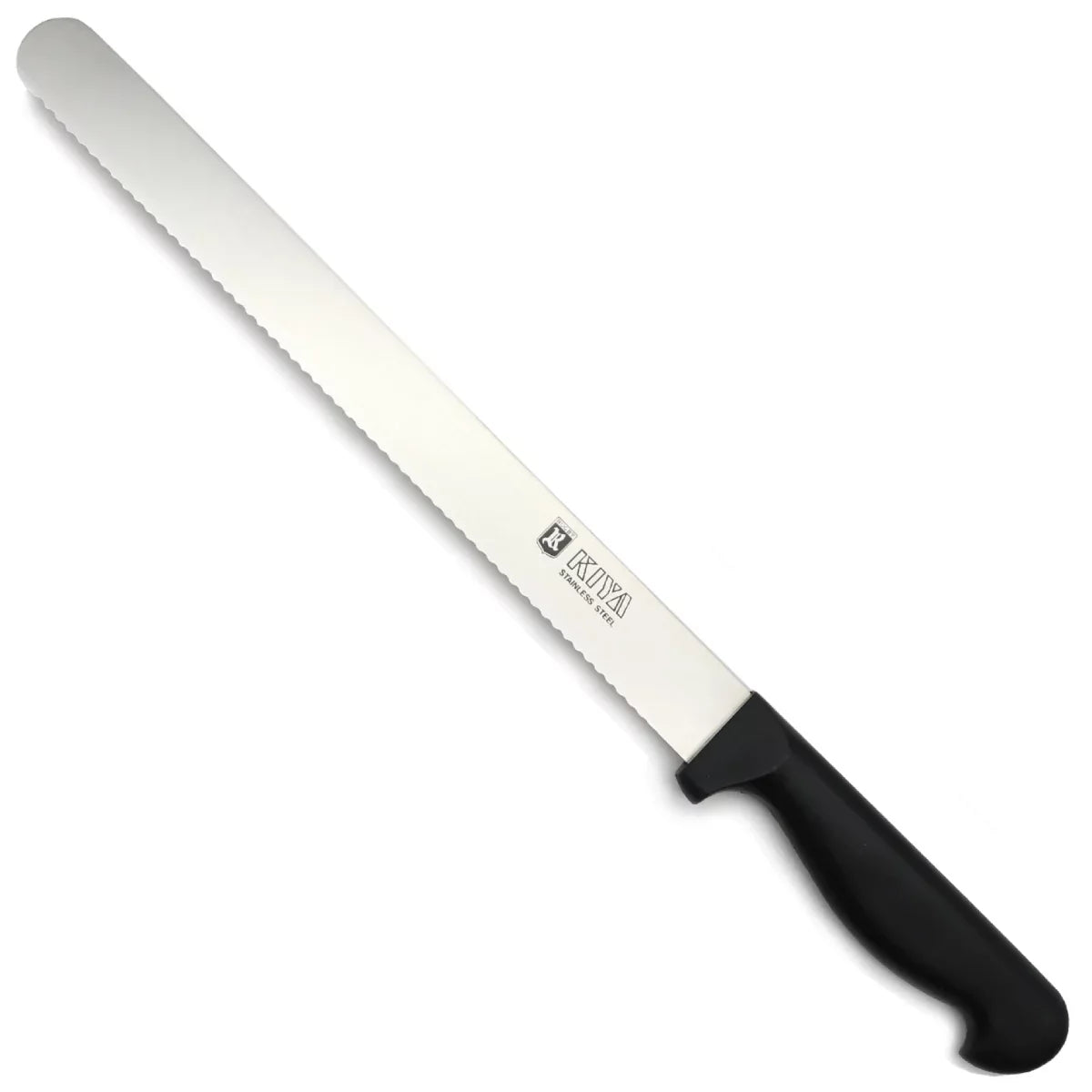 Premium Kiya Bread Slicer - 250mm Stainless Steel Serrated Bread Knife for Thin Slicing | Perfect for Bakers, Sandwiches & Home Kitchen Use