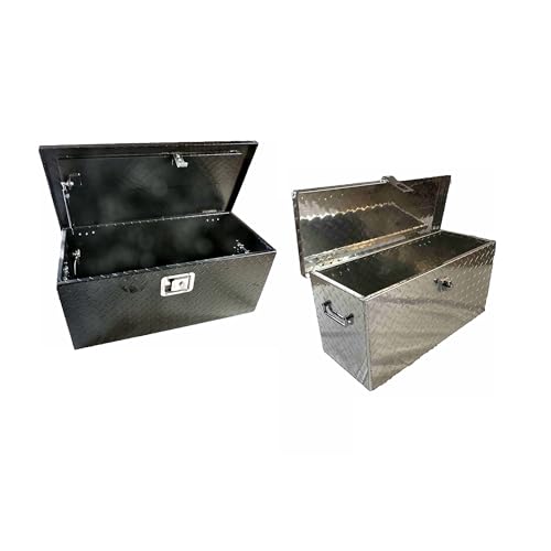 Diamond Plate ATV UTV Aluminum Tool Box - 31