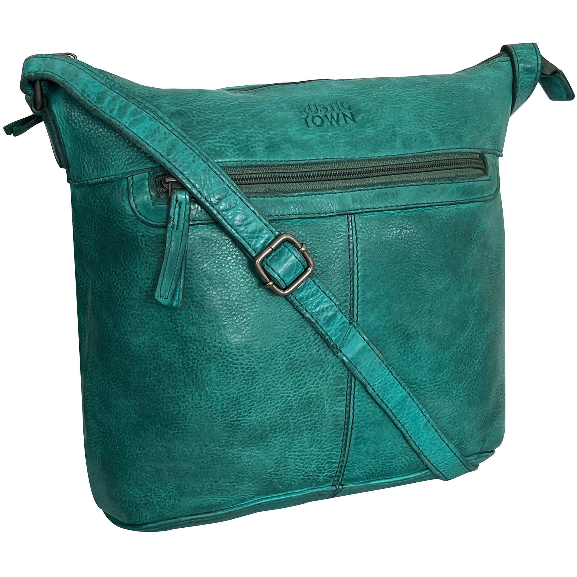Premium Genuine Leather Sling Bag for Women - Stylish Crossbody Shoulder Bag in Green | Perfect for Travel, Shopping & Everyday Use