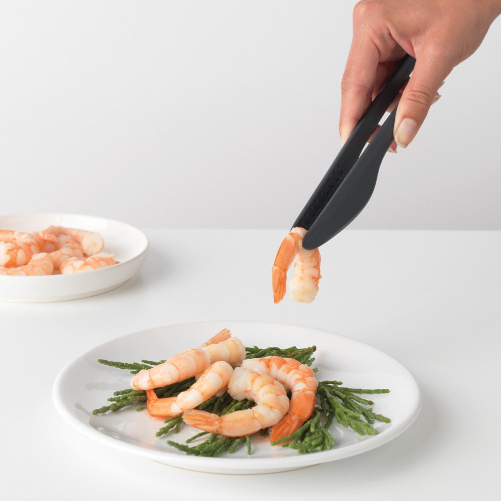 Premium Stainless Steel Kitchen Tongs with Silicone Tips & Bonus Tweezers - Perfect for Grilling, Serving, and Precision Food Handling