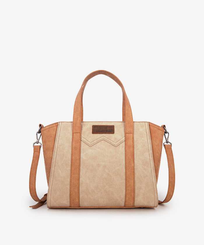 Wrangler Color Block Western Tote Bag for Women - Stylish Cowgirl Purse with Multiple Pockets | Perfect for Rodeo, Travel & Everyday Use