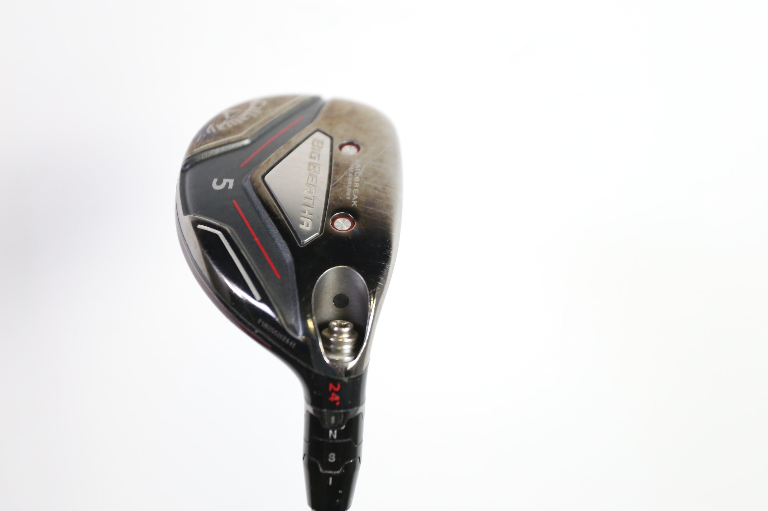 Used Callaway Big Bertha 2019 5H Hybrid Golf Club - Right Handed 24° Ladies Flex Graphite Shaft - Perfect for Women Golfers on Fairway & Rough Shots