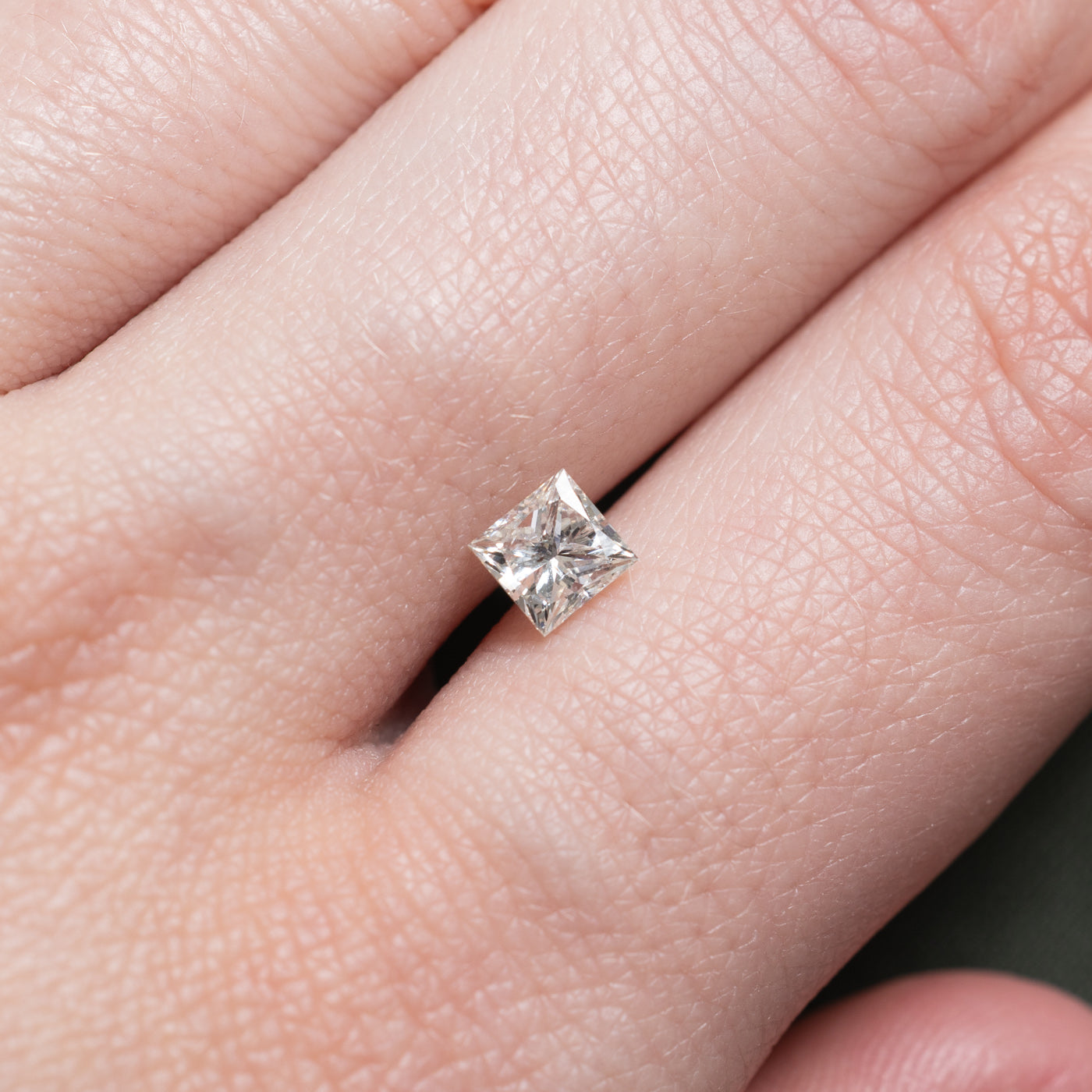 0.63ct Princess Cut Loose Diamond - H/I Color I1 Clarity for Engagement Rings & Fine Jewelry | Certified Natural Diamond for Wedding Bands & Custom Jewelry Designs