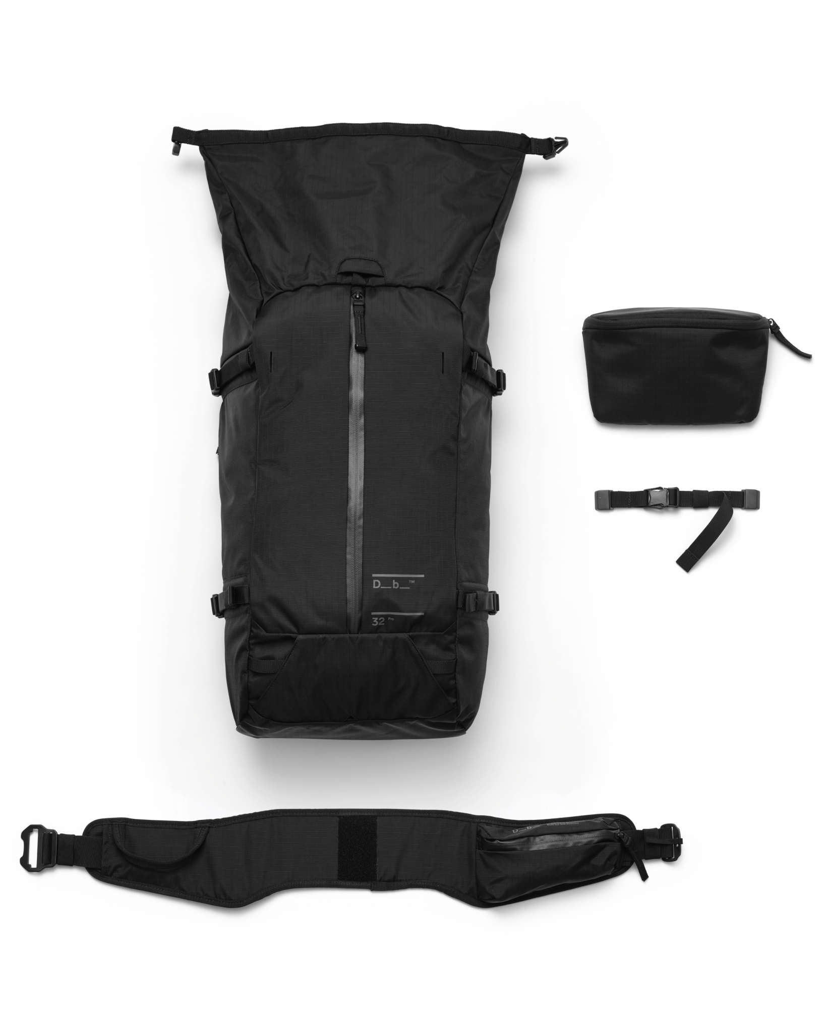 DB Journey Snow Pro Backpack 32L - Waterproof Ski & Snowboard Backpack for Men & Women - Perfect for Winter Sports, Hiking & Travel Accessories