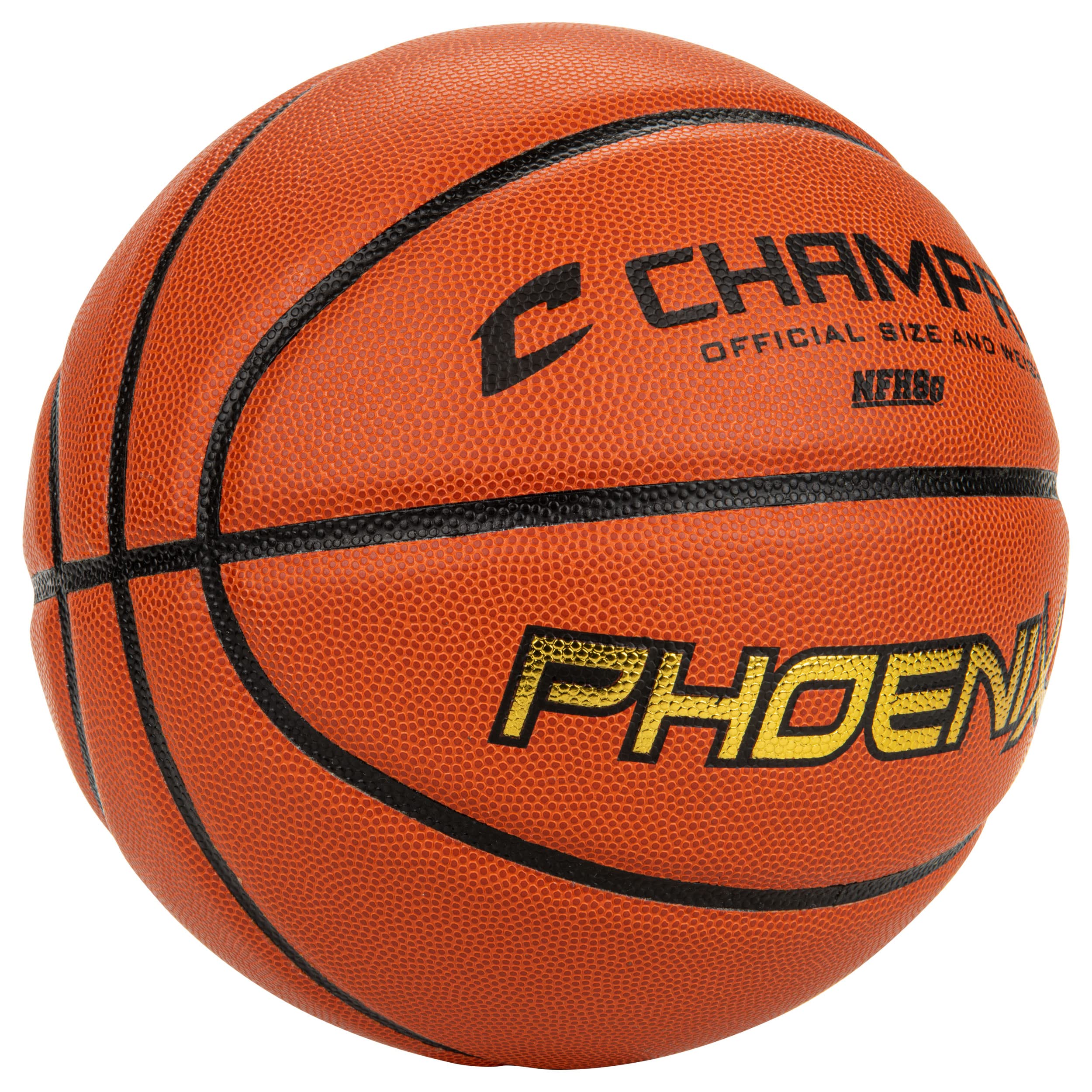 CHAMPRO Phoenix Microfiber Basketball - Official Size 7 Game Ball for Indoor & Outdoor Play - Perfect for Training, Practice, and Competitive Games