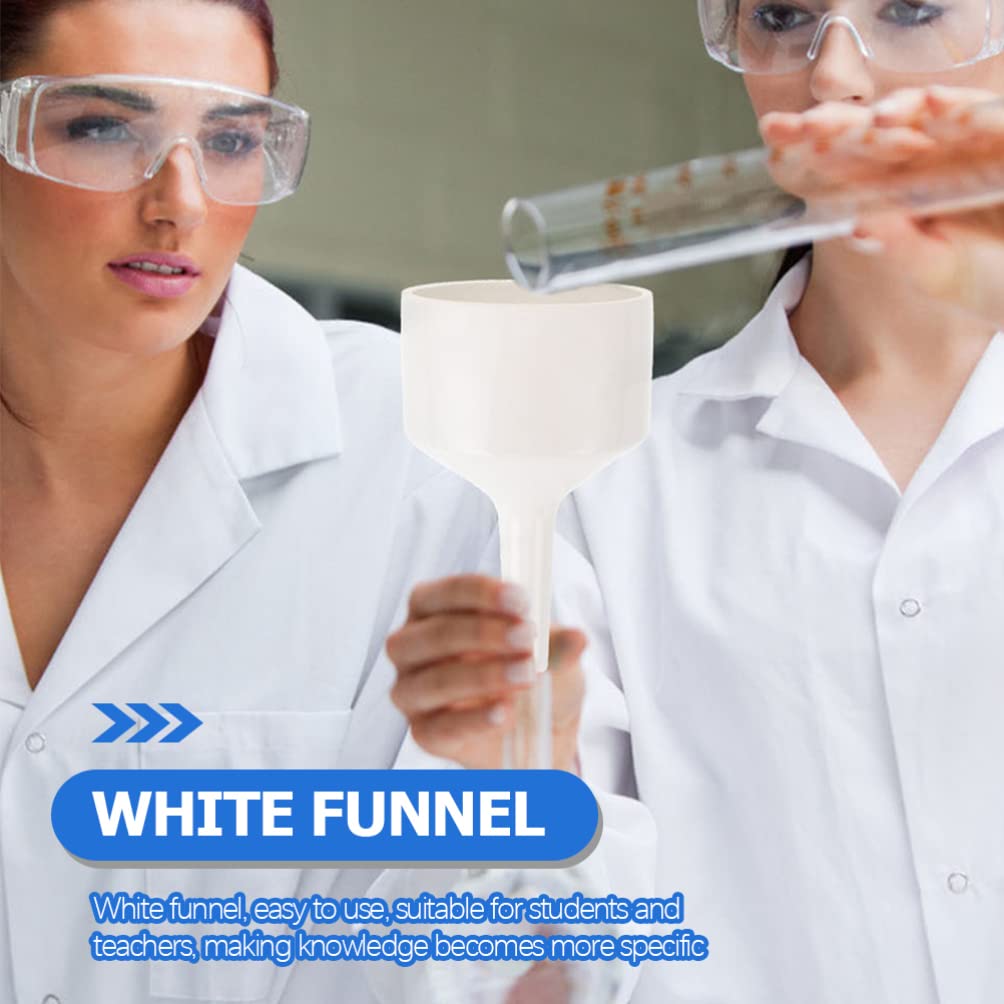 ULTECHNOVO Porcelain Buchner Funnel - 90mm Lab Filtration Funnel for Chemistry Experiments, Laboratory Use & Food Strainer - Perfect for Science Classrooms, Home Brewing & DIY Projects