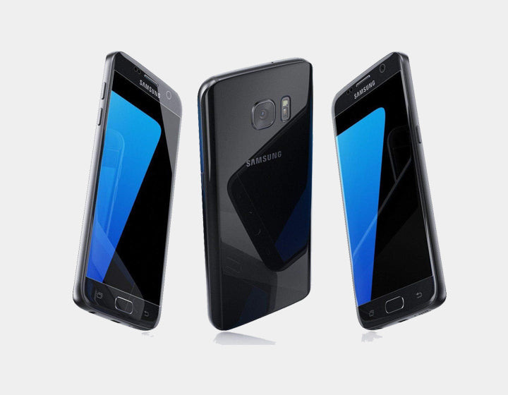 Samsung Galaxy S7 SM-G930T 4G LTE Unlocked Smartphone - 32GB ROM, Dual SIM, GSM Compatible (Black) - Perfect for Travelers & Business Professionals