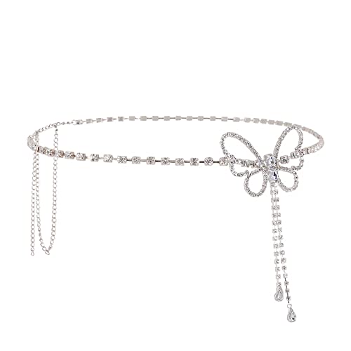 Butterfly Tassel Silver