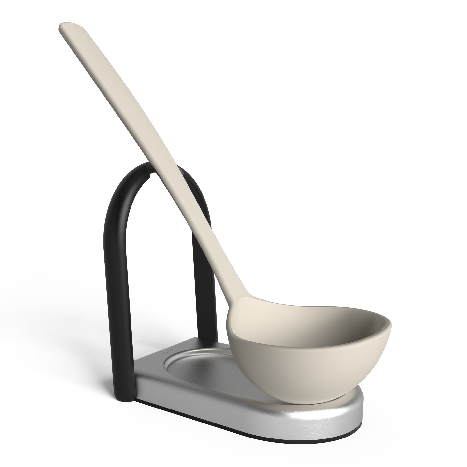 Laydle Spoon Rest - Heat Resistant Silicone Spoon Holder for Kitchen Countertop - Non-Slip Utensil Rest for Cooking, Serving & Dining - Perfect for Stovetop, Counter & Table Use