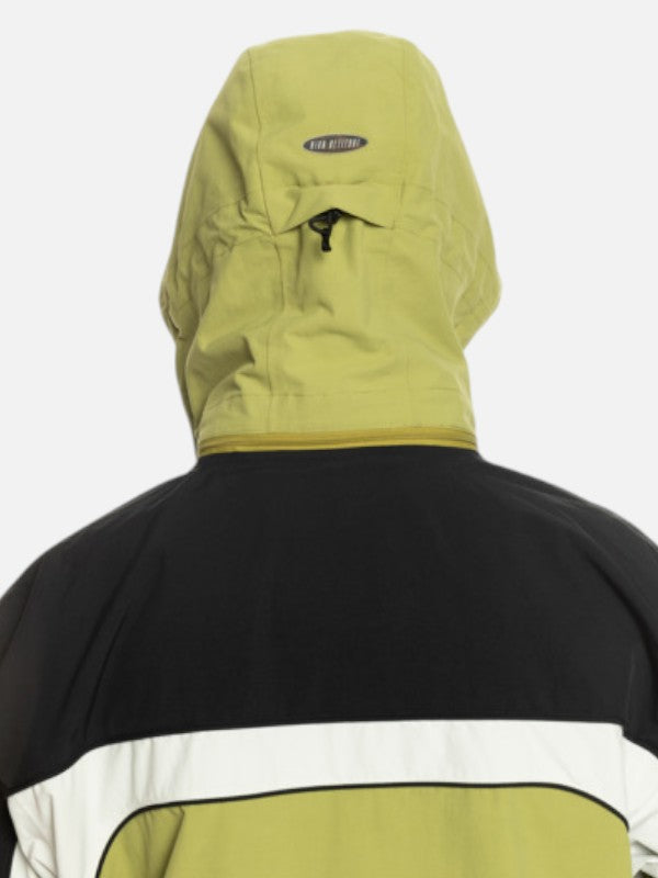Quiksilver Snow Live Wire Olive Green Snow Jacket - Waterproof & Insulated Winter Coat for Skiing, Snowboarding & Outdoor Adventures