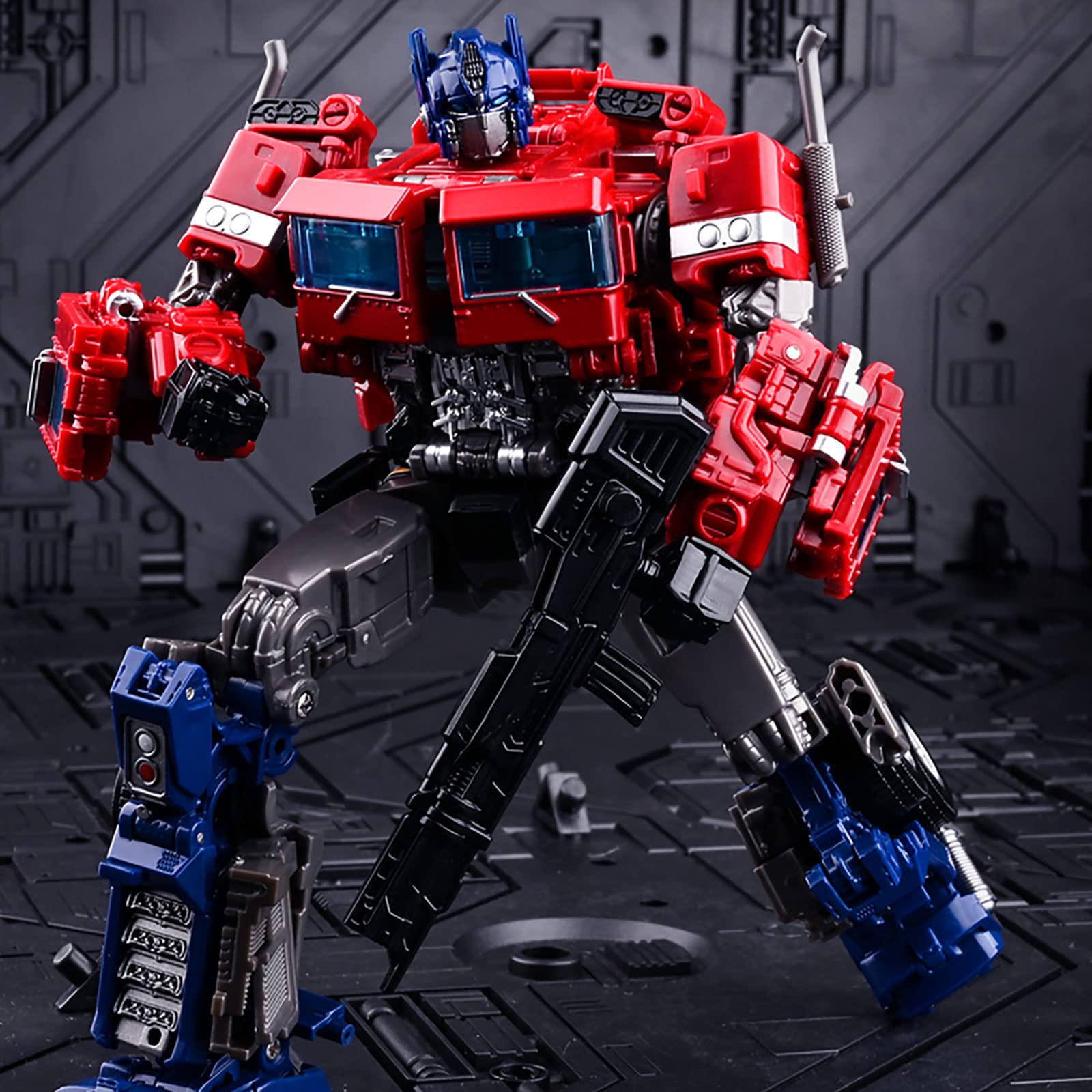 Transformable Robot Car Toy with Weapons - Action Figure for Kids & Boys Girls - Perfect for Playtime, Collecting & STEM Learning
