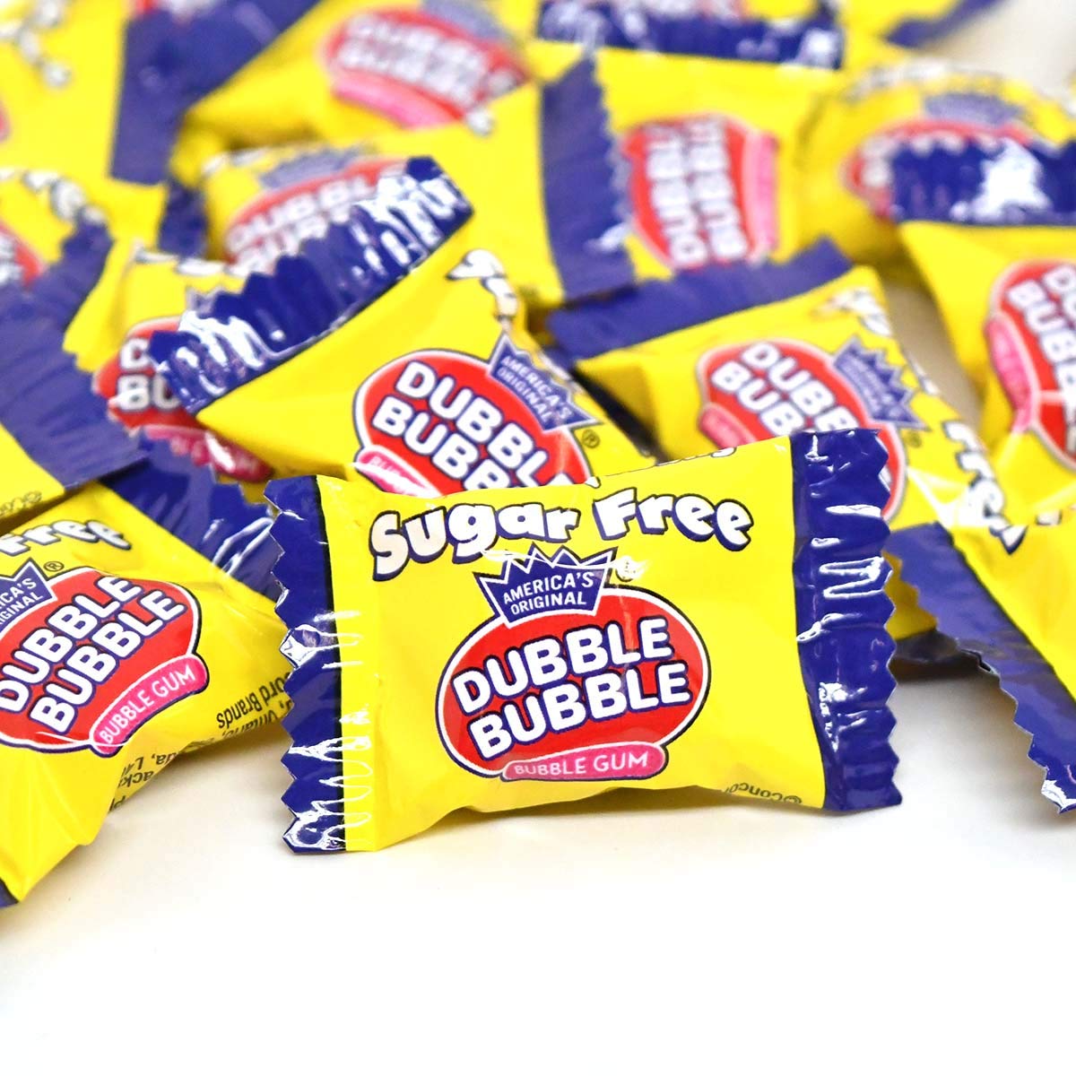 Sugar Free Tootsie Roll Dubble Bubble Chewing Gum - 12 Pack (3.5 oz Bags) - Perfect for Parties, Gifts & On-the-Go Snacking