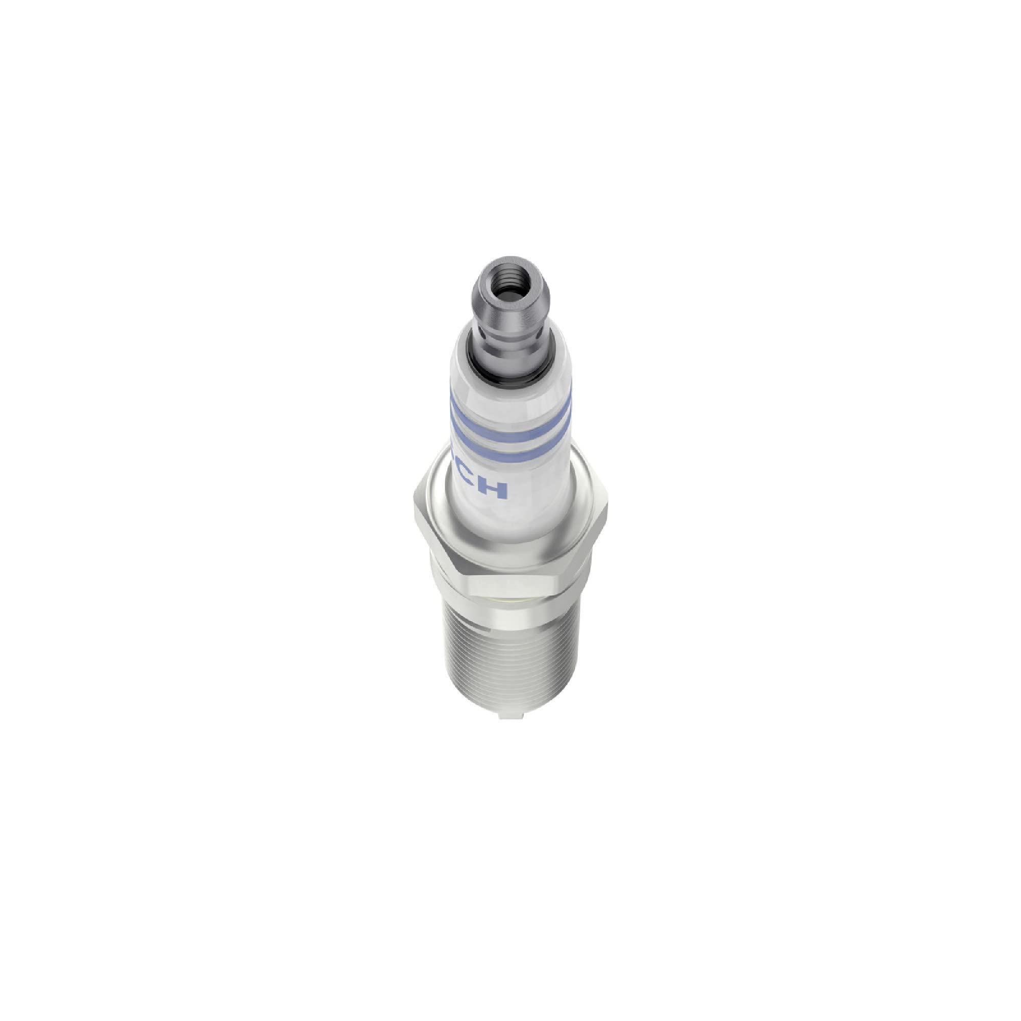 Bosch HR7MEV Nickel Spark Plug - High Performance Replacement for Cars, Trucks & SUVs - Ideal for Daily Commuting & Highway Driving