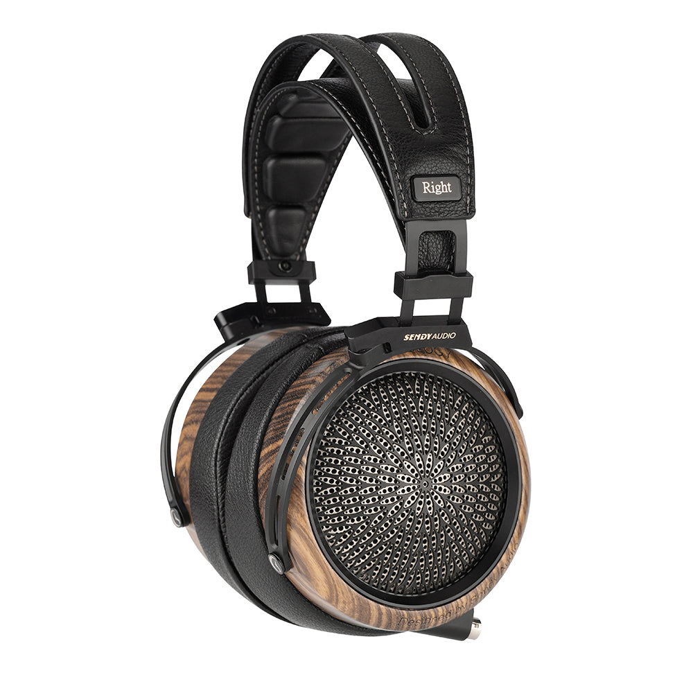 Sendy Audio Peacock Open Back Planar Magnetic Headphones - High Fidelity Audiophile Headset for Studio Recording & Music Listening