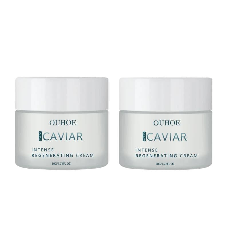 Premium Caviar Collagen Face Cream - Anti-Aging Firming & Lifting Moisturizer with Hydrating Formula, Non-Greasy Revitalizing Cream for Youthful Skin (2-Pack) | Day & Night Use for Radiant Complexion