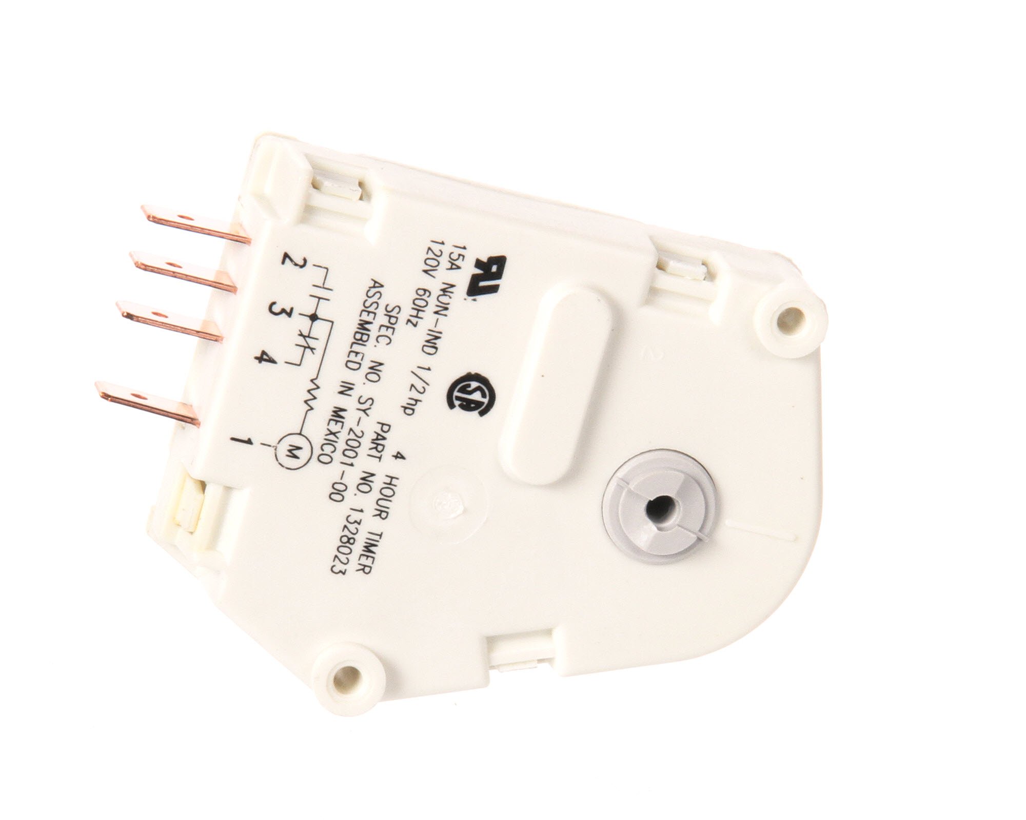 Master-Bilt 02-00059 Defrost Timer Replacement Part 132-8023 - Compatible with Commercial Refrigerators & Freezers - Perfect for Restaurant, Grocery Store, and Food Service Equipment Maintenance